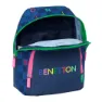 Safta 612550846 Mini Benetton Damero 9.75l 27x33x10 Cm Ryggsäck, Multicolor