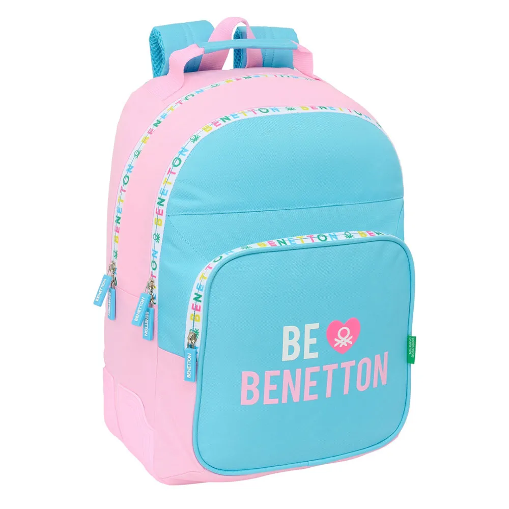 Safta 612552773 Benetton Unique 20l 27x33x10 Cm Ryggsäck, Multicolor