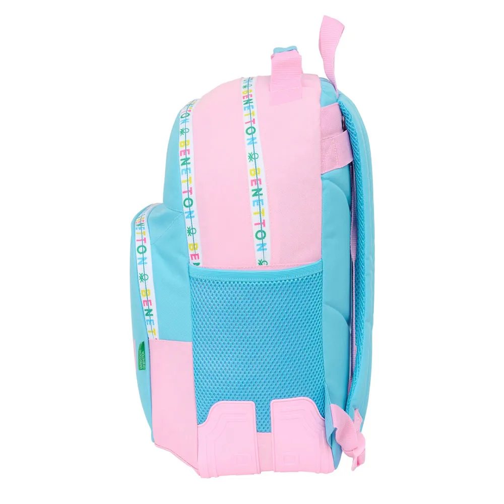 Safta 612552773 Benetton Unique 20l 27x33x10 Cm Ryggsäck, Multicolor