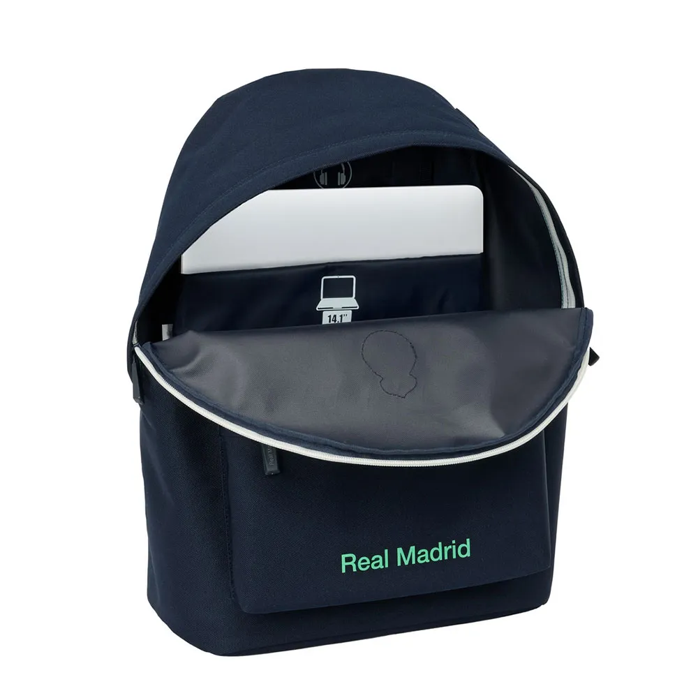 Safta 612557819 Real Madrid 2nd Kit 25/26 14.1´´ 20l Laptop Ryggsäck, Multicolor