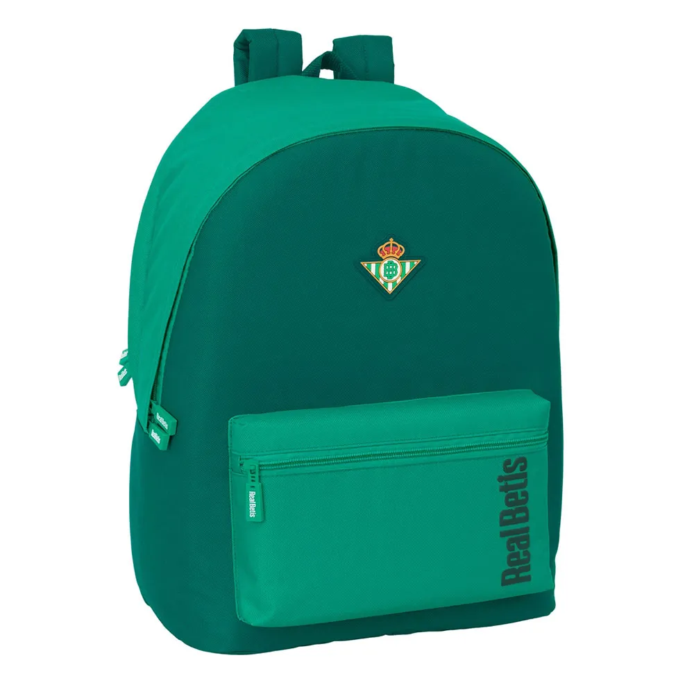 Safta 612566820 Real Betis Balompie 15.6´´+usb 24.55l 32x43x14 Cm Ryggsäck, Multicolor