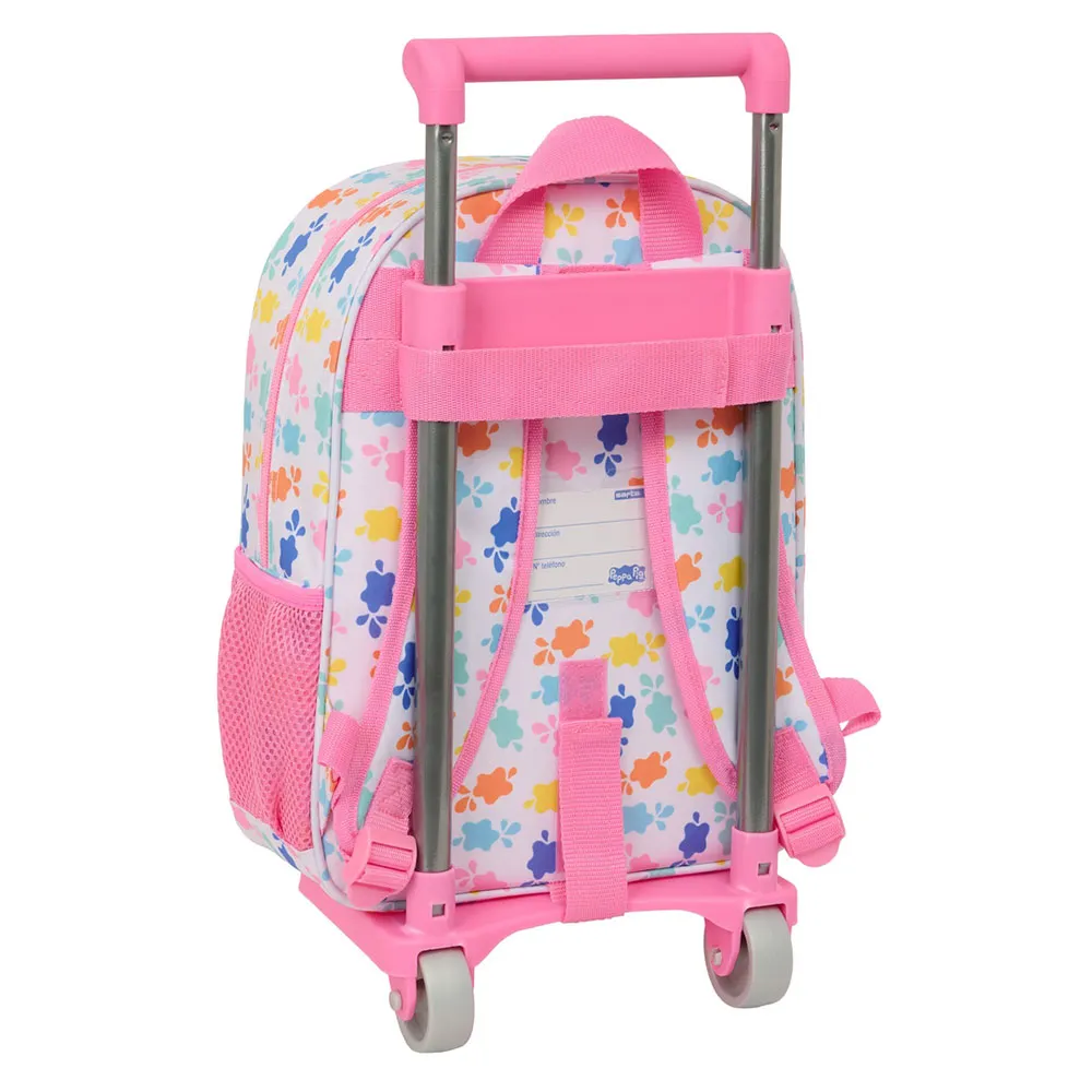 Safta 612572020 Peppa Pig 10l Ryggsäck Med Hjul, Multicolor