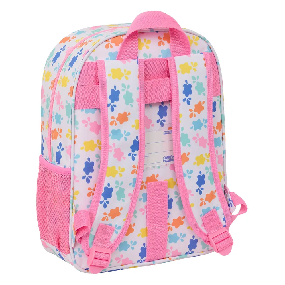 Safta 612572185 Peppa Pig Baby Pig Small 10l Ryggsäck, Multicolor
