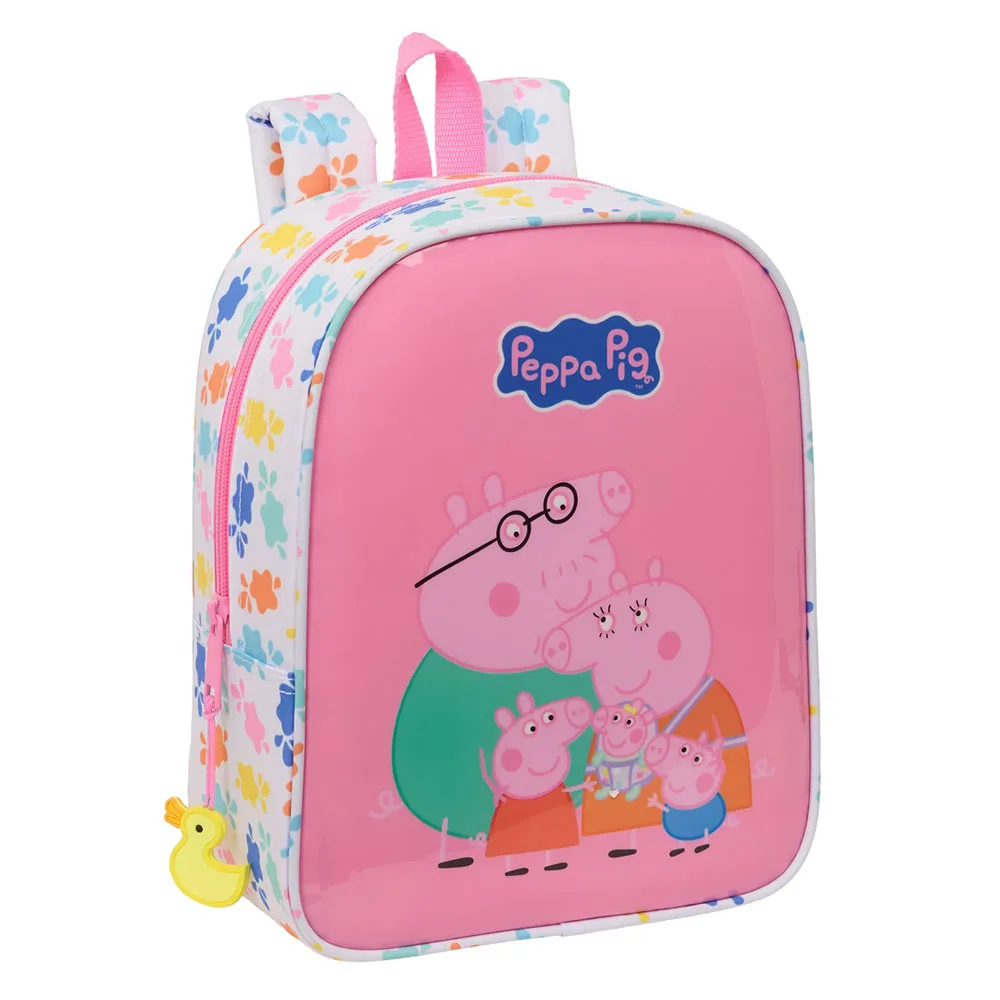 Safta 612572232 Peppa Pig Baby Pig Mini 6l Ryggsäck, Multicolor
