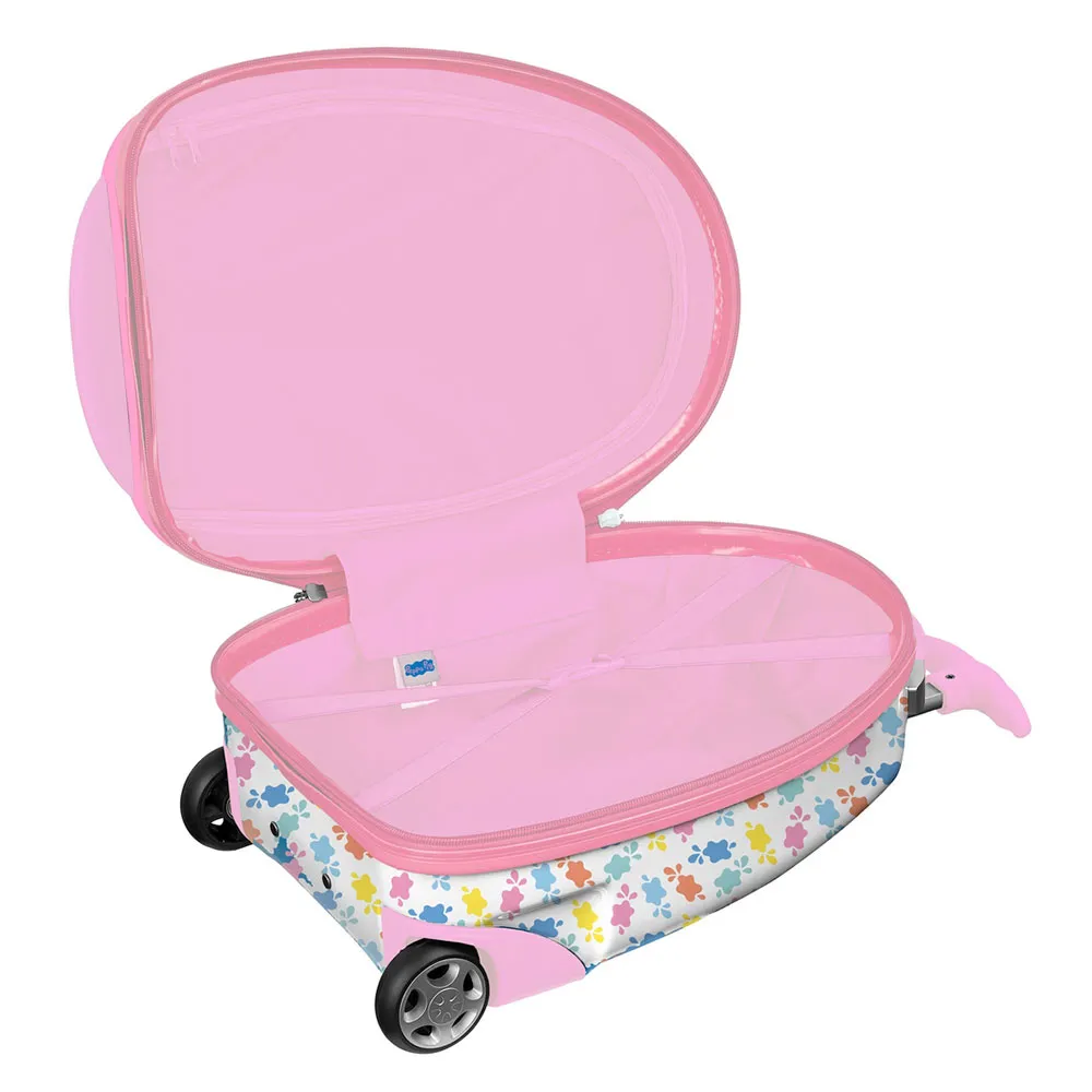 Safta 612572848 Peppa Pig Baby Pig Kid 16´´ 27.70l Ryggsäck Med Hjul, Multicolor