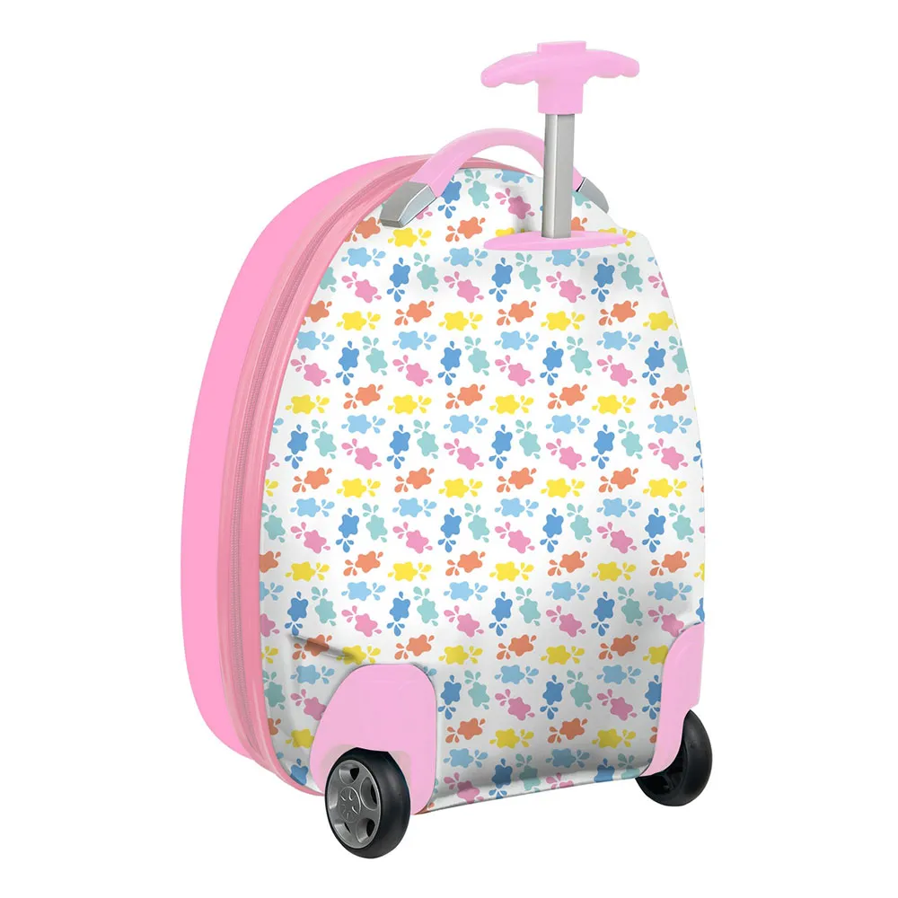 Safta 612572848 Peppa Pig Baby Pig Kid 16´´ 27.70l Ryggsäck Med Hjul, Multicolor