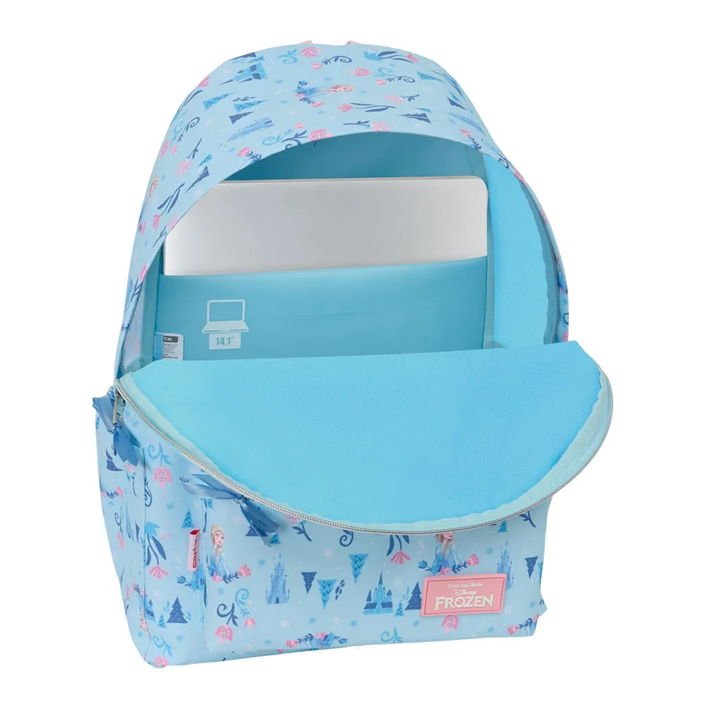 Safta 612573775 14.1´´ Frozen Ice Magic 17.30l 22x39x10 Cm Ryggsäck, Multicolor