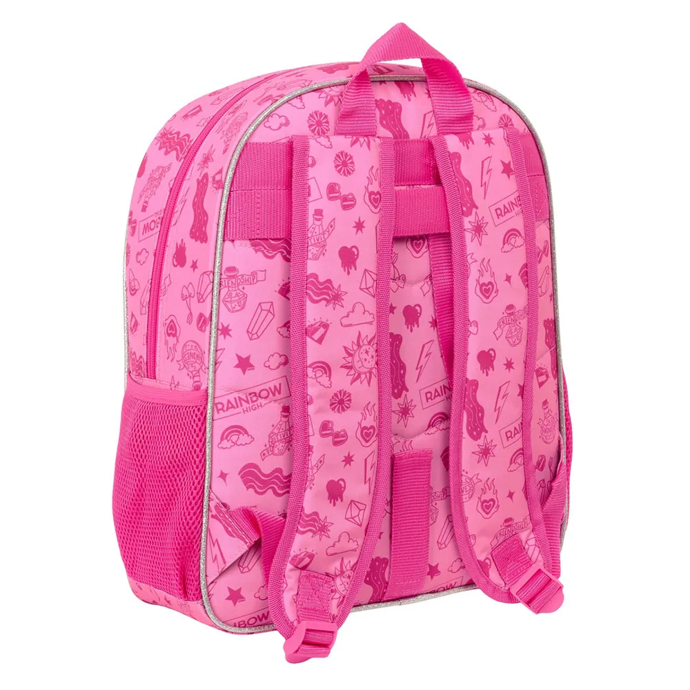 Safta 612583180 Rainbow High Shine 19l 27x33x10 Cm Ryggsäck Safta 612583180 Rainbow High Shine 19l 27x33x10 Cm Ryggsäck