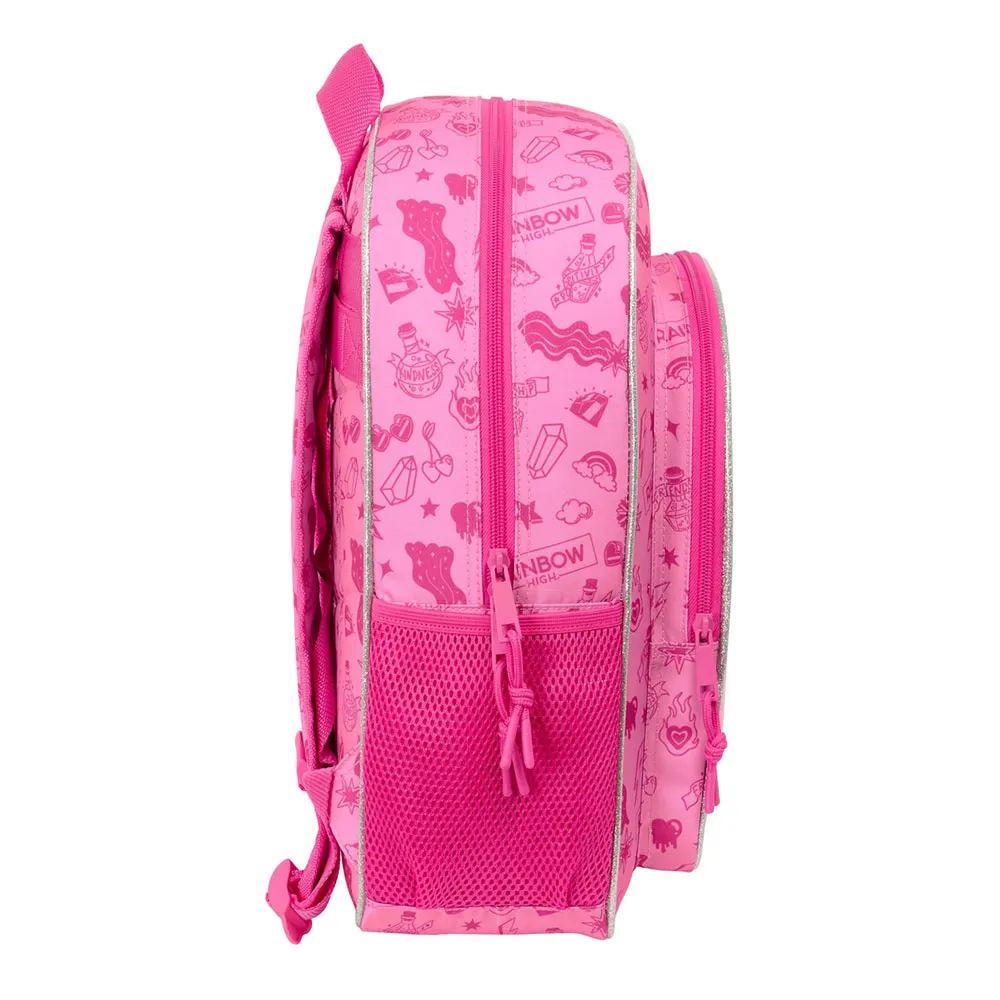 Safta 612583180 Rainbow High Shine 19l 27x33x10 Cm Ryggsäck Safta 612583180 Rainbow High Shine 19l 27x33x10 Cm Ryggsäck