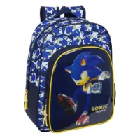 Safta 612595185 Small Sonic City 10l 27x33x10 Cm Ryggsäck