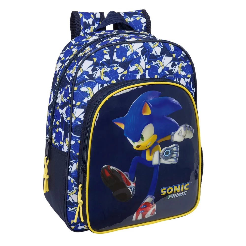 Safta 612595185 Small Sonic City 10l 27x33x10 Cm Ryggsäck, Multicolor