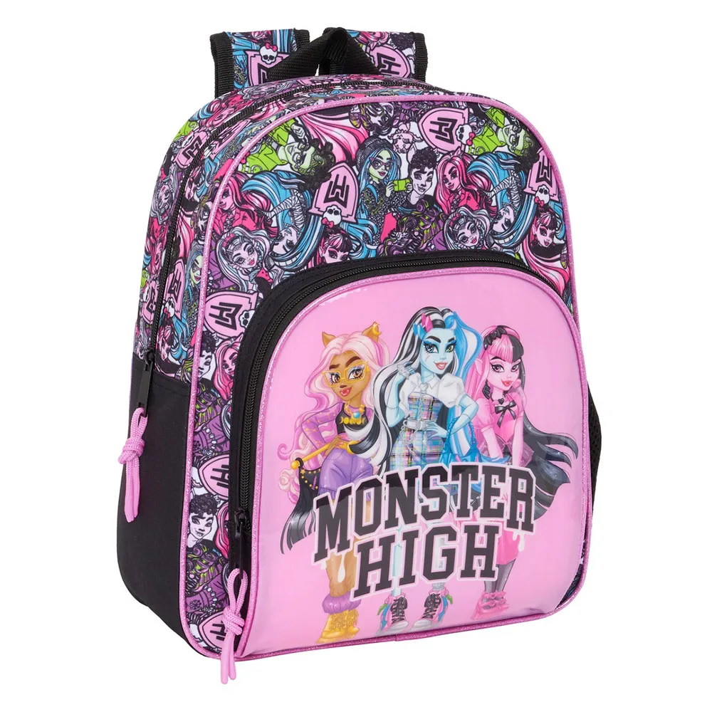 Safta 612598609 Small Monster High Drama 9.50l 27x33x10 Cm Ryggsäck, Multicolor