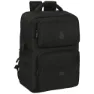 Safta 622364377 Real Madrid Premium 2 Pockets 15.6´´+usb 13.75l 32x42x15 Cm Ryggsäck, Multicolor
