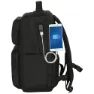 Safta 622364377 Real Madrid Premium 2 Pockets 15.6´´+usb 13.75l 32x42x15 Cm Ryggsäck, Multicolor