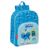 Safta 622405185 Childish Los Pitufos 10l 26x11x34 Cm Ryggsäck