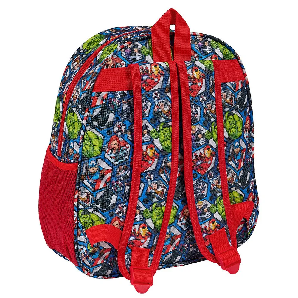 Safta 622467890 3d Avengers 8.64l 22x39x10 Cm Ryggsäck, Multicolor