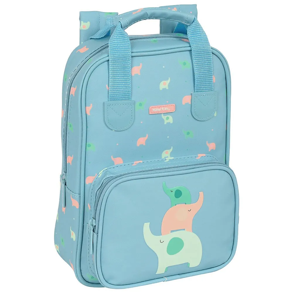 Safta 642390765 Pre -school Elefantes 4.50l 20x10x28 Cm Ryggsäck, Multicolor