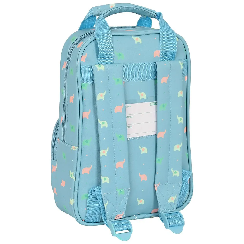 Safta 642390765 Pre -school Elefantes 4.50l 20x10x28 Cm Ryggsäck, Multicolor