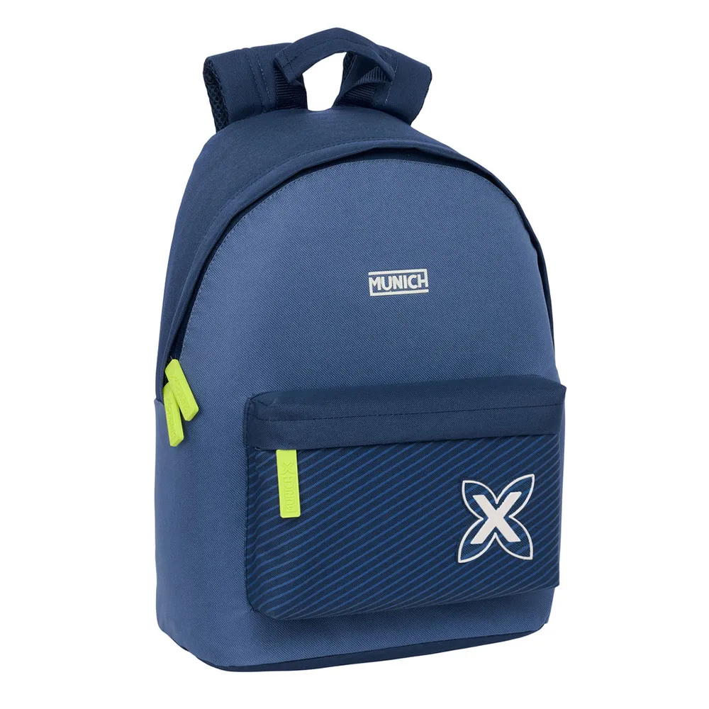 Safta 642512819 Munich 14.1´´ 20l 32x43x14 Cm Ryggsäck, Blue indigo