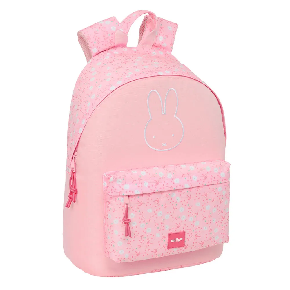 Safta 642520819 Miffy Flowers 14.1´´ 20l 32x43x14 Cm Ryggsäck, Multicolor