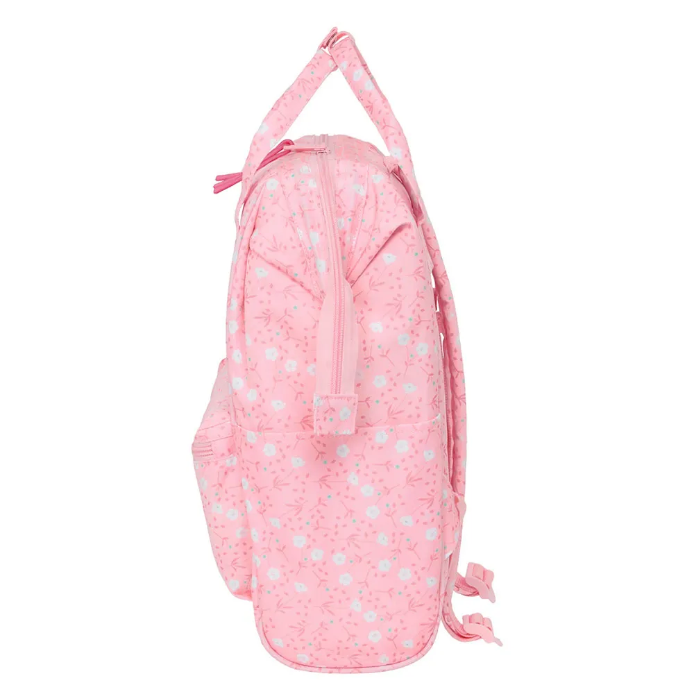 Safta 642520838 Miffy Flowers 13´´ 17l 32x43x14 Cm Ryggsäck, Multicolor