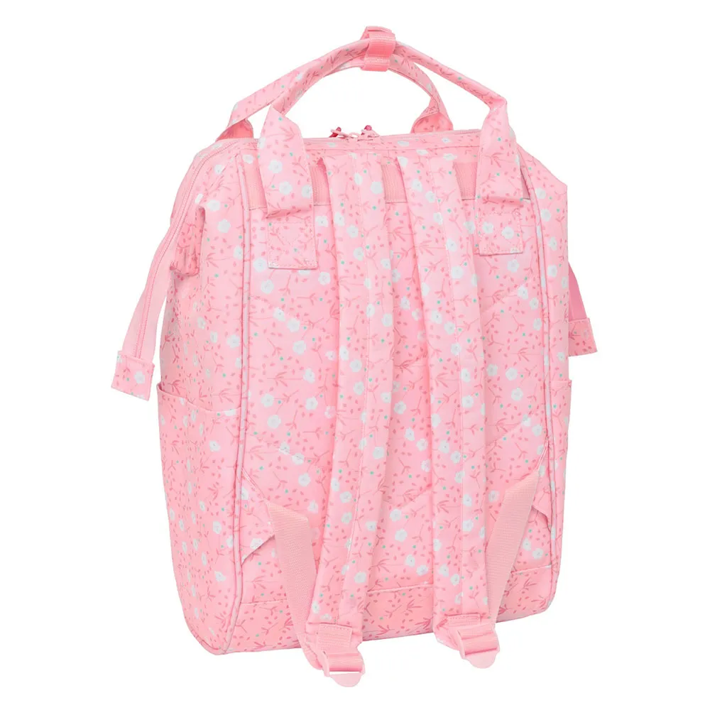 Safta 642520838 Miffy Flowers 13´´ 17l 32x43x14 Cm Ryggsäck, Multicolor