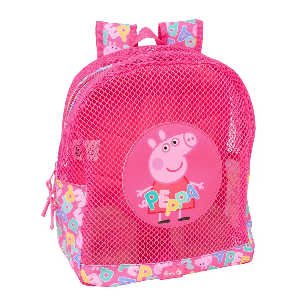 Safta 642578610 Peppa Pig 13.15l 32x43x14 Cm Ryggsäck, Multicolor