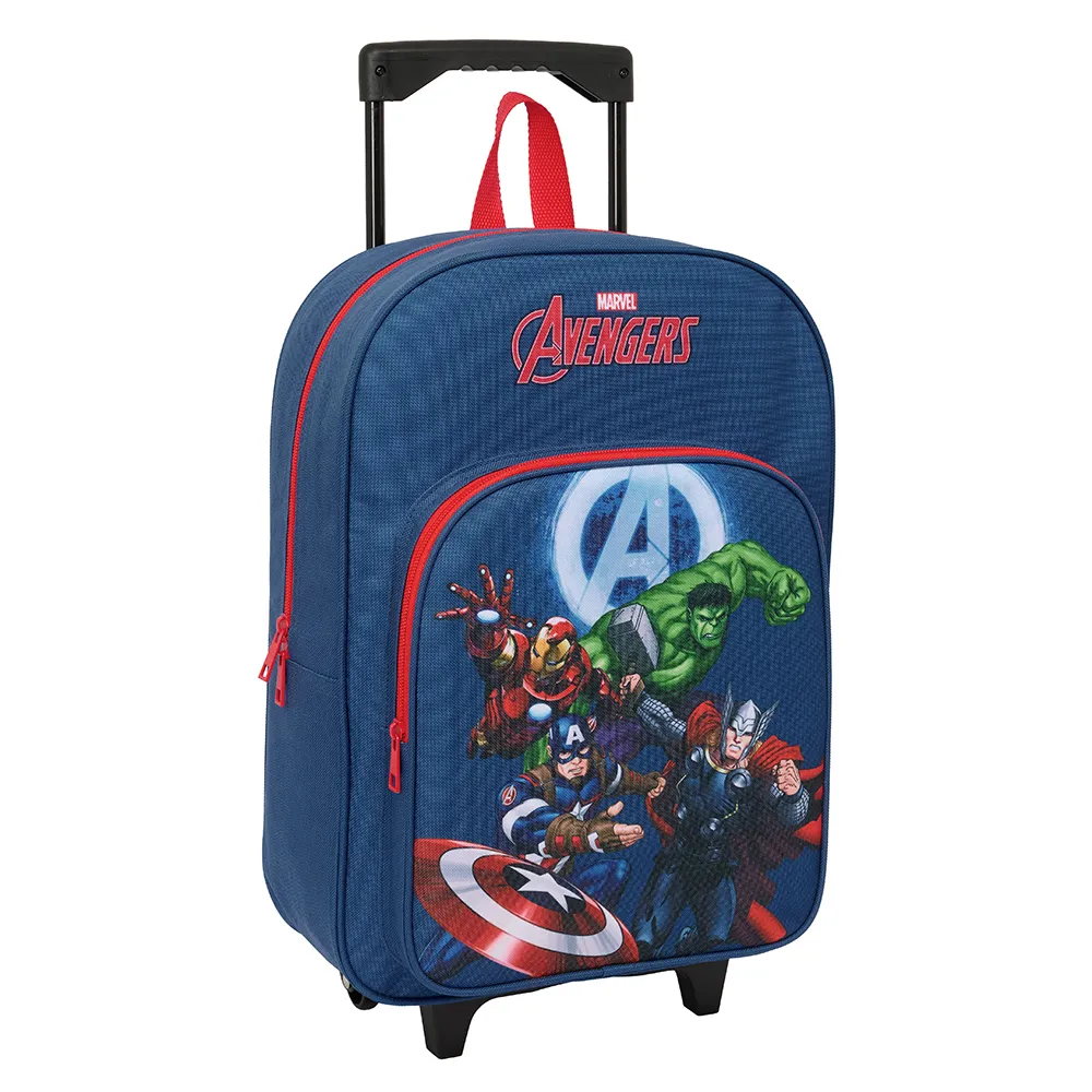 Safta Avengers 32x42x14 Cm Ryggsäck Med Hjul, Multicolor
