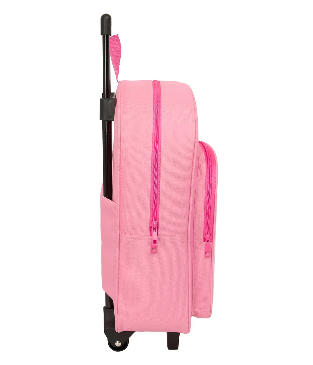 Safta Barbie 32x42x14 Cm Ryggsäck Med Hjul, Multicolor