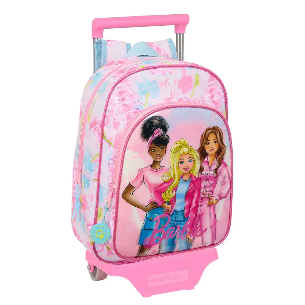 Safta Barbie Painterly Ryggsäck Med Hjul
