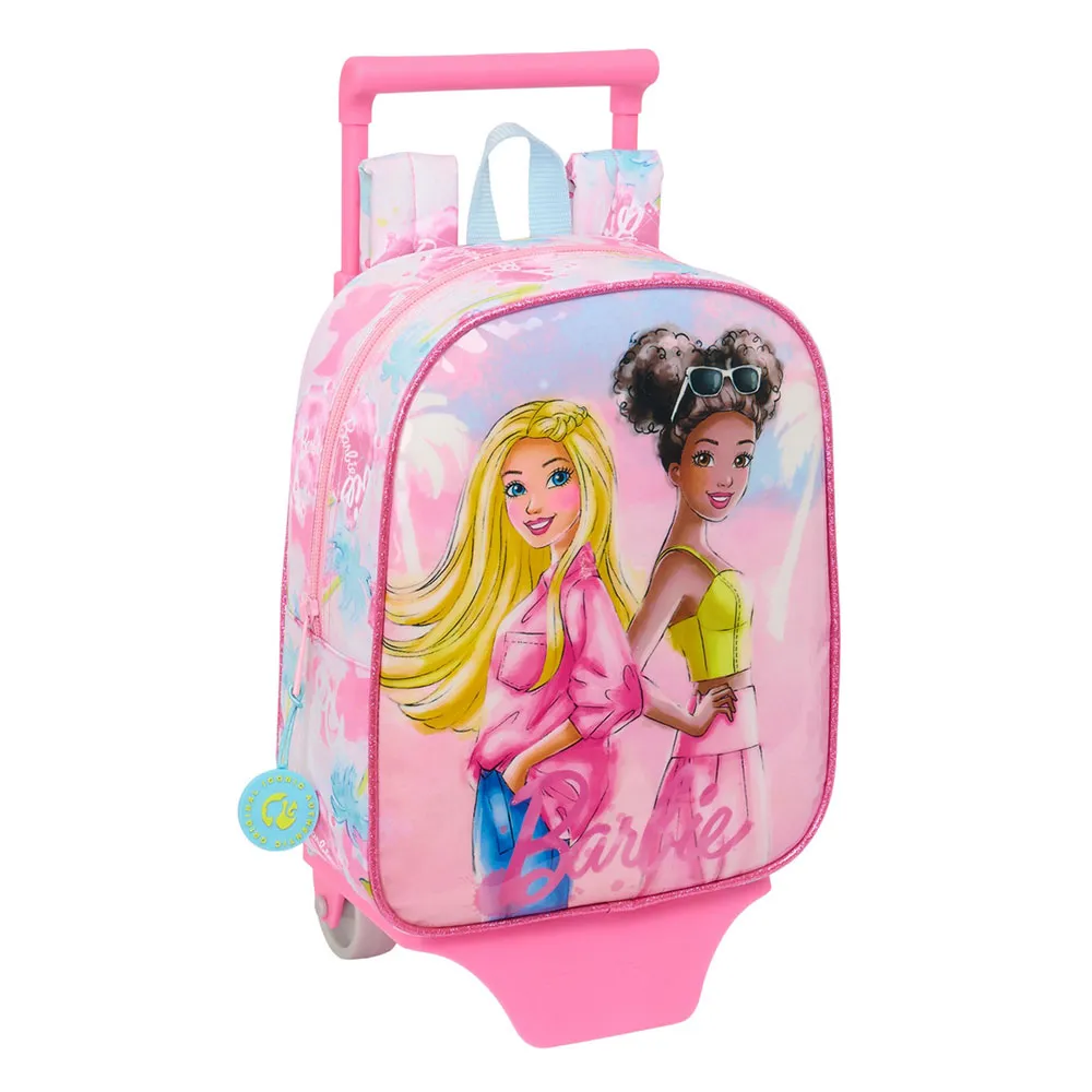 Safta Barbie Painterly Ryggsäck Med Hjul Safta Barbie Painterly Ryggsäck Med Hjul