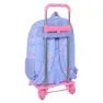 Safta Benetton Lila Ryggsäck Med Hjul, Multicolor