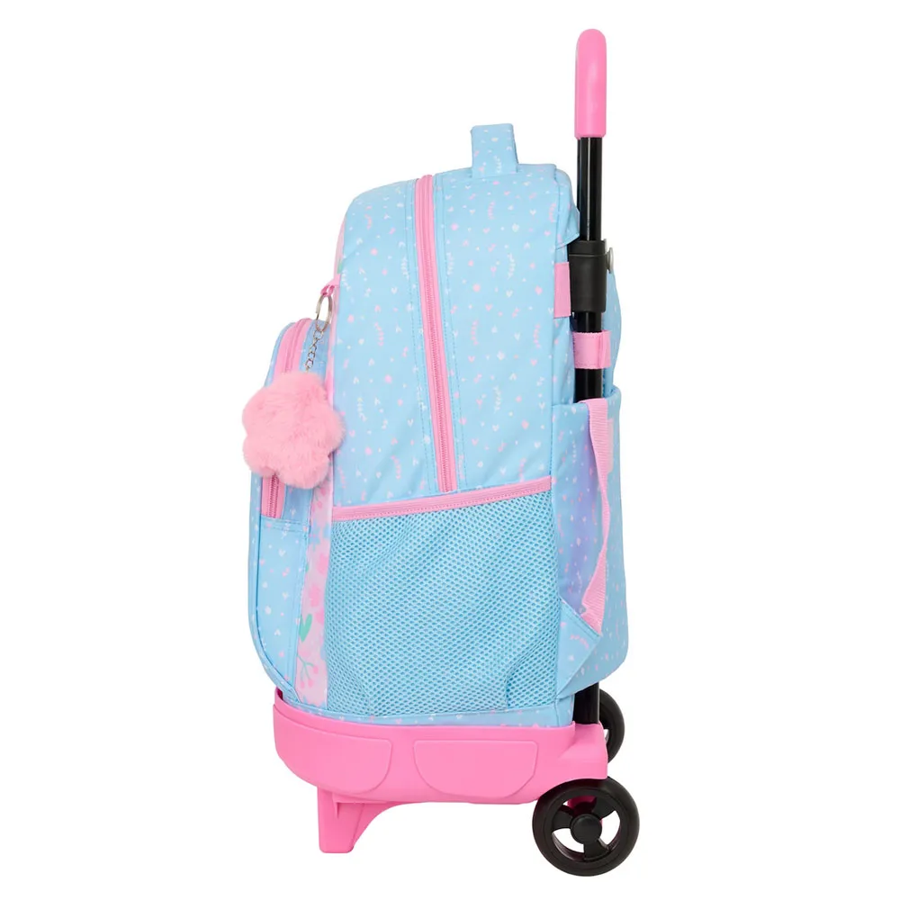 Safta Blackfit8 Smile Ryggsäck Med Hjul 45 Cm, Black