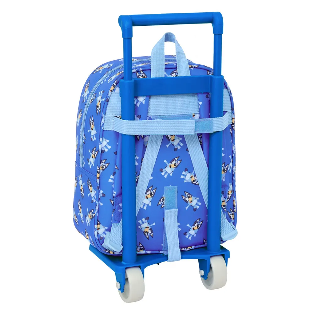 Safta Bluey Let´s Play Mini Ryggsäck Med Hjul, Multicolor
