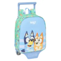 Safta Bluey Sisters Mini Ryggsäck Med Hjul