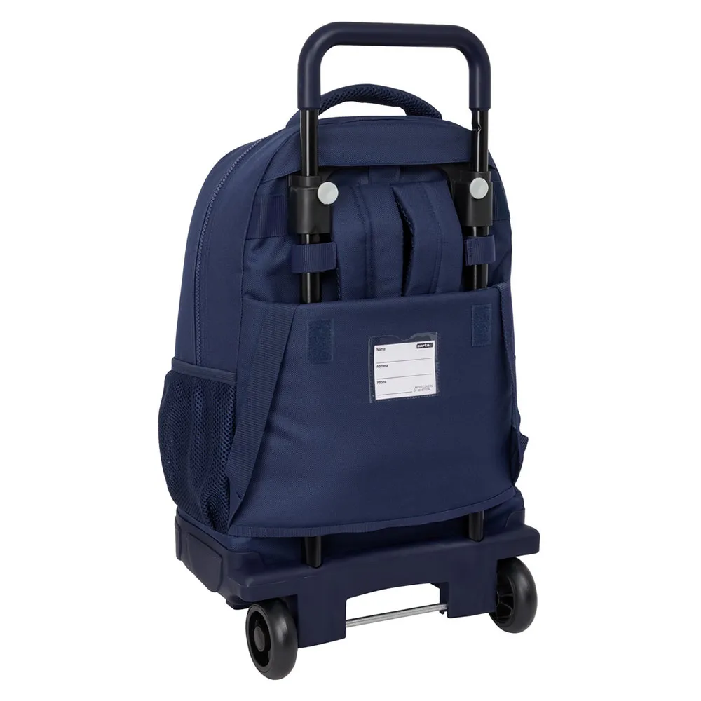 Safta Compact Benetton Flag Ryggsäck Med Hjul, Multicolor