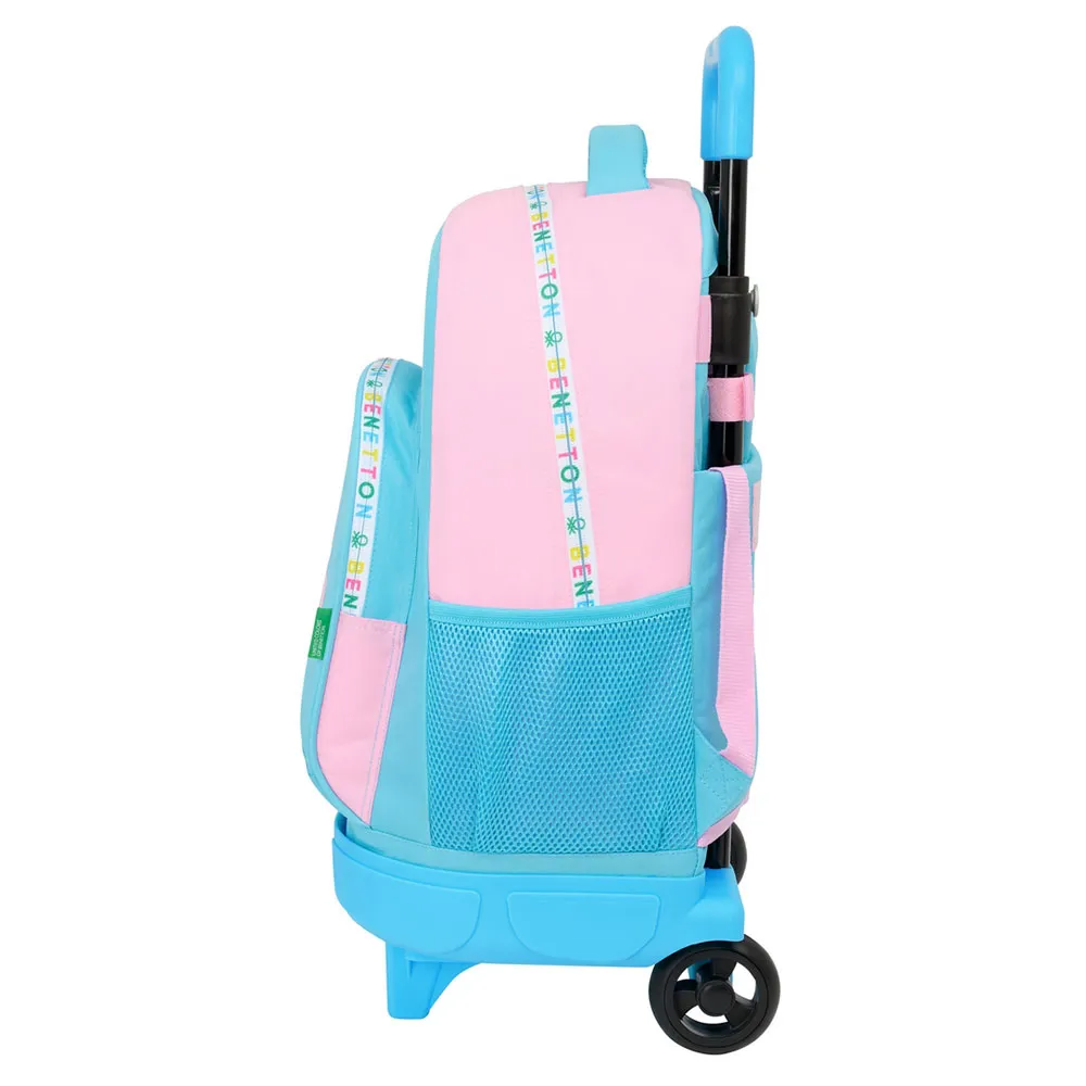 Safta Compact Benetton Unique Ryggsäck Med Hjul, Multicolor