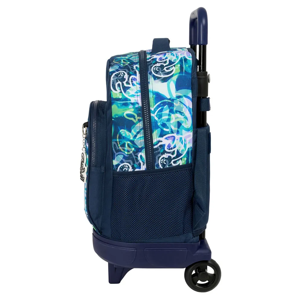 Safta Compact El Niño Kook Ryggsäck Med Hjul, Multicolor