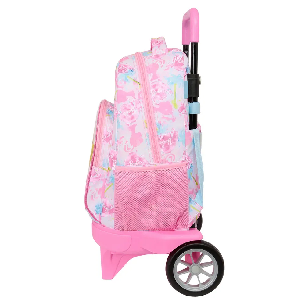Safta Compact Evolutive Barbie Painterly Ryggsäck Med Hjul, Multicolor Safta Compact Evolutive Barbie Painterly Ryggsäck Med Hjul, Multicolor