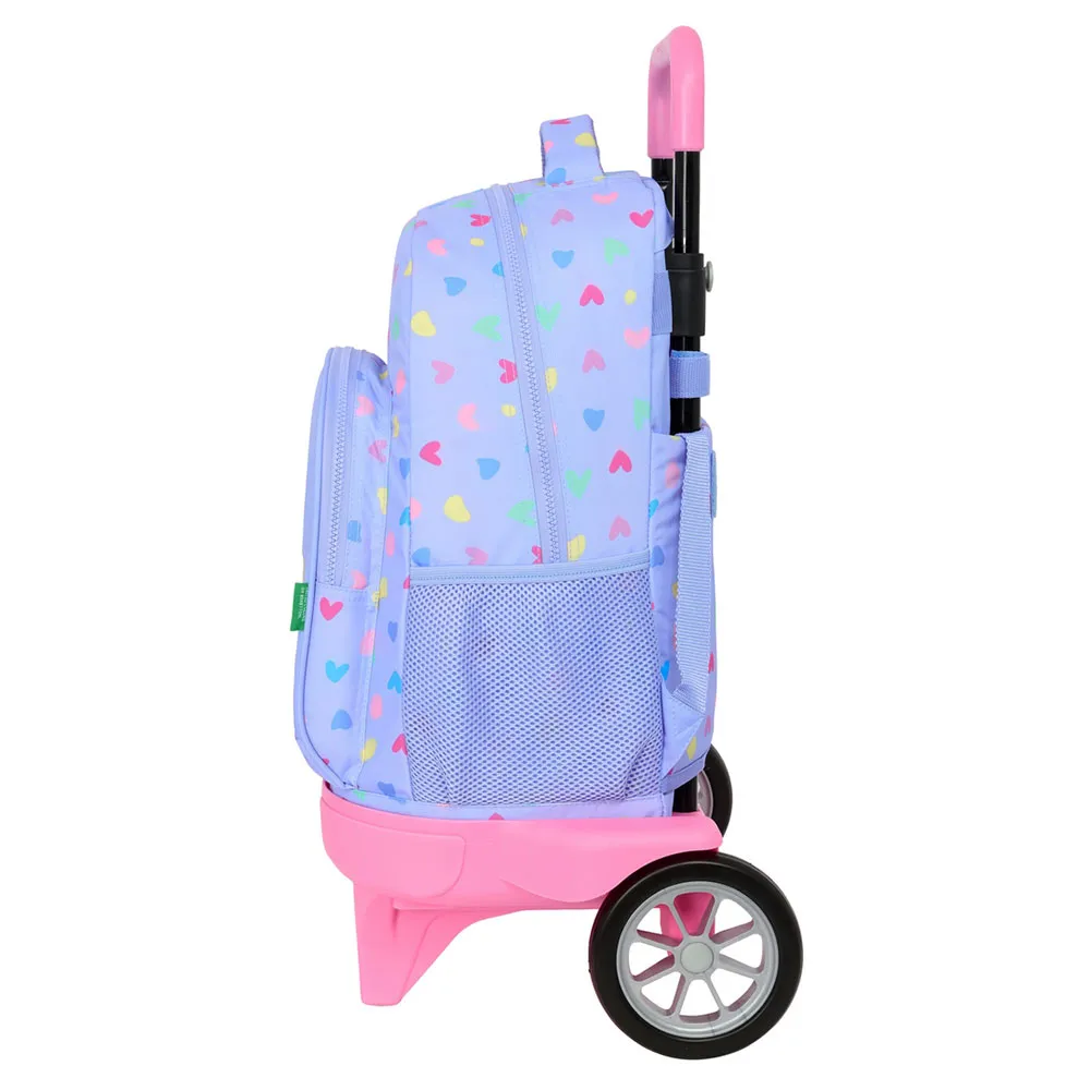 Safta Compact Evolutive Benetton 33l 33x22x45 Cm Ryggsäck Med Hjul, Multicolor Safta Compact Evolutive Benetton 33l 33x22x45 Cm Ryggsäck Med Hjul, Multicolor