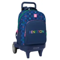 Safta Compact Evolutive Benetton Damero Ryggsäck Med Hjul