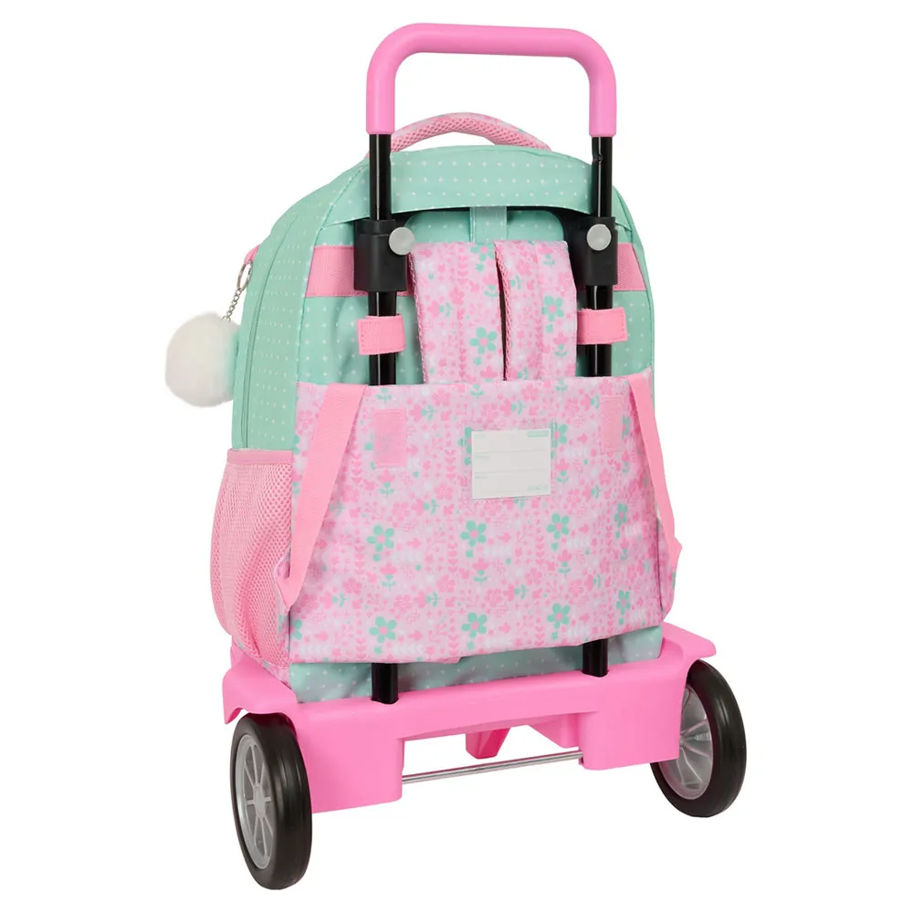 Safta Compact Evolutive Glowlab Amazing Ryggsäck Med Hjul, Multicolor
