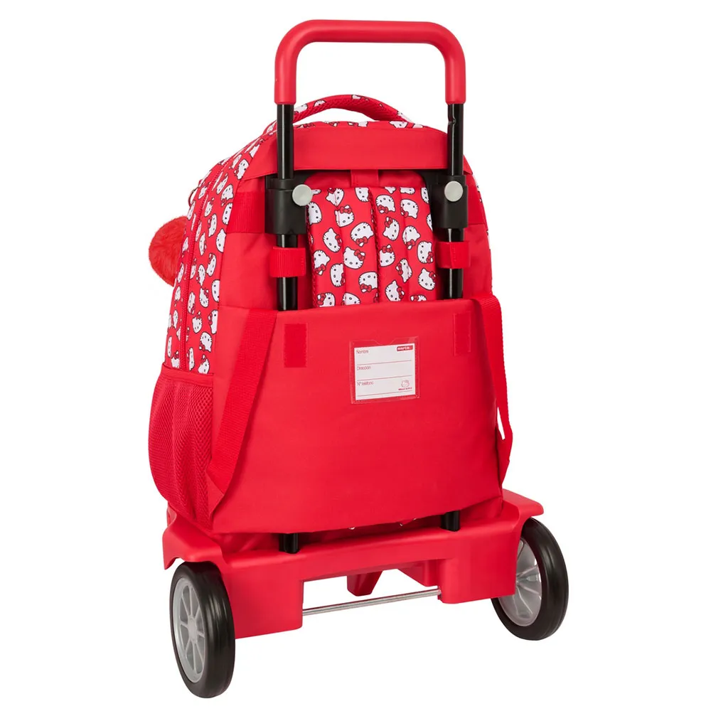 Safta Compact Evolutive Hel Hello Kitty Iconic Ryggsäck Med Hjul, Multicolor Safta Compact Evolutive Hel Hello Kitty Iconic Ryggsäck Med Hjul, Multicolor