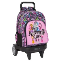Safta Compact Evolutive Monster High Drama Ryggsäck Med Hjul Safta Compact Evolutive Monster High Drama Ryggsäck Med Hjul