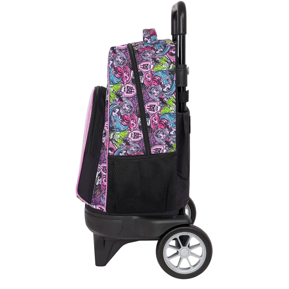 Safta Compact Evolutive Monster High Drama Ryggsäck Med Hjul, Multicolor Safta Compact Evolutive Monster High Drama Ryggsäck Med Hjul, Multicolor