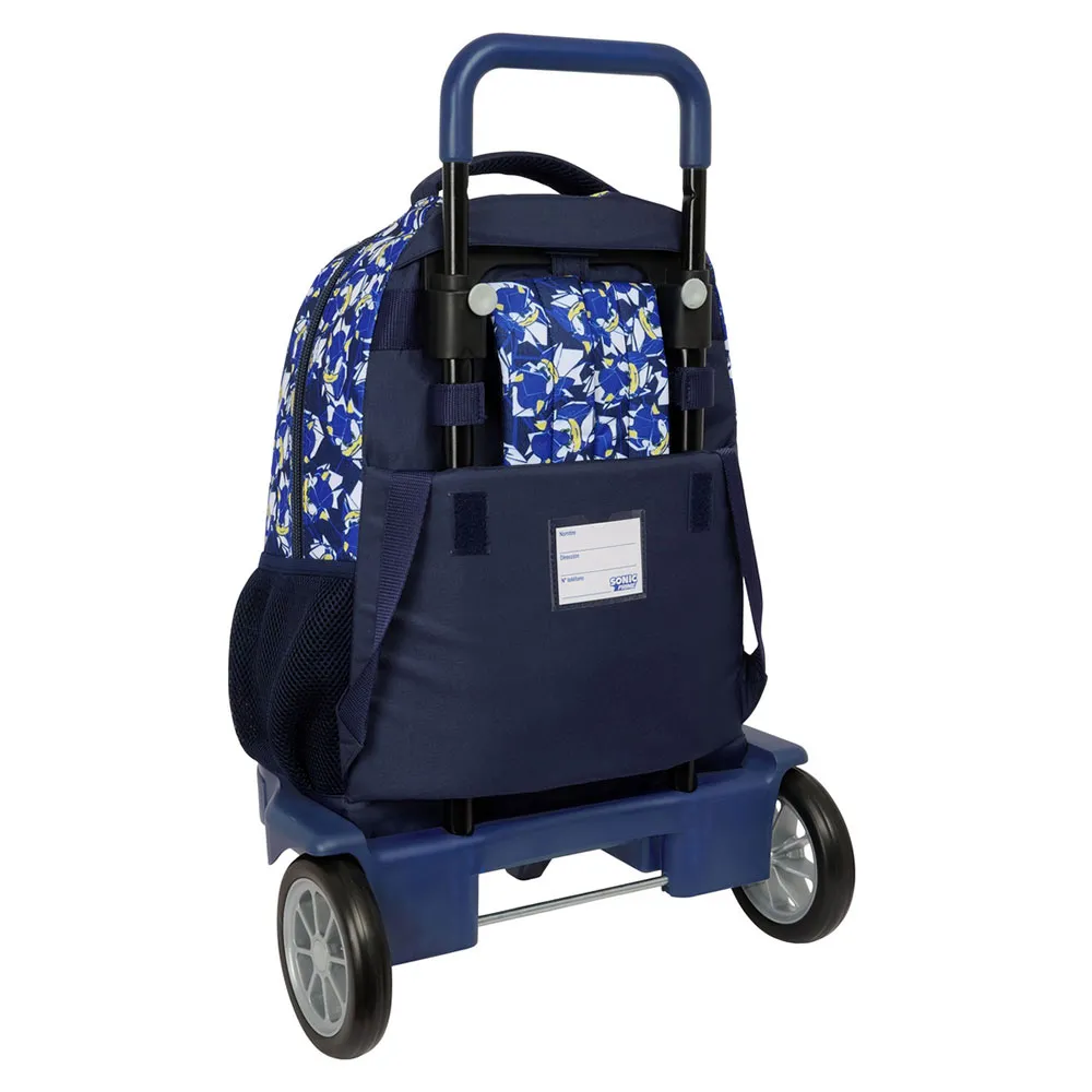 Safta Compact Evolutive Sonic City Ryggsäck Med Hjul, Multicolor Safta Compact Evolutive Sonic City Ryggsäck Med Hjul, Multicolor