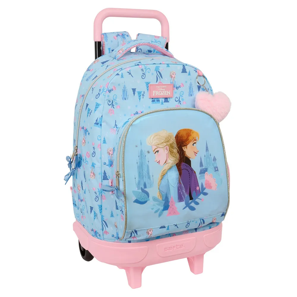 Safta Compact Frozen Ice Magic Ryggsäck Med Hjul, Multicolor
