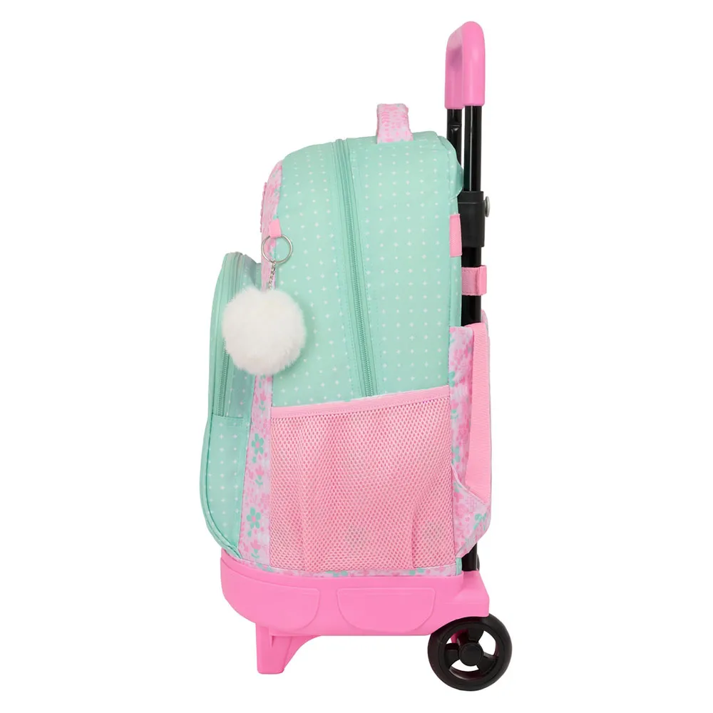 Safta Compact Glowlab Amazing Ryggsäck Med Hjul, Multicolor