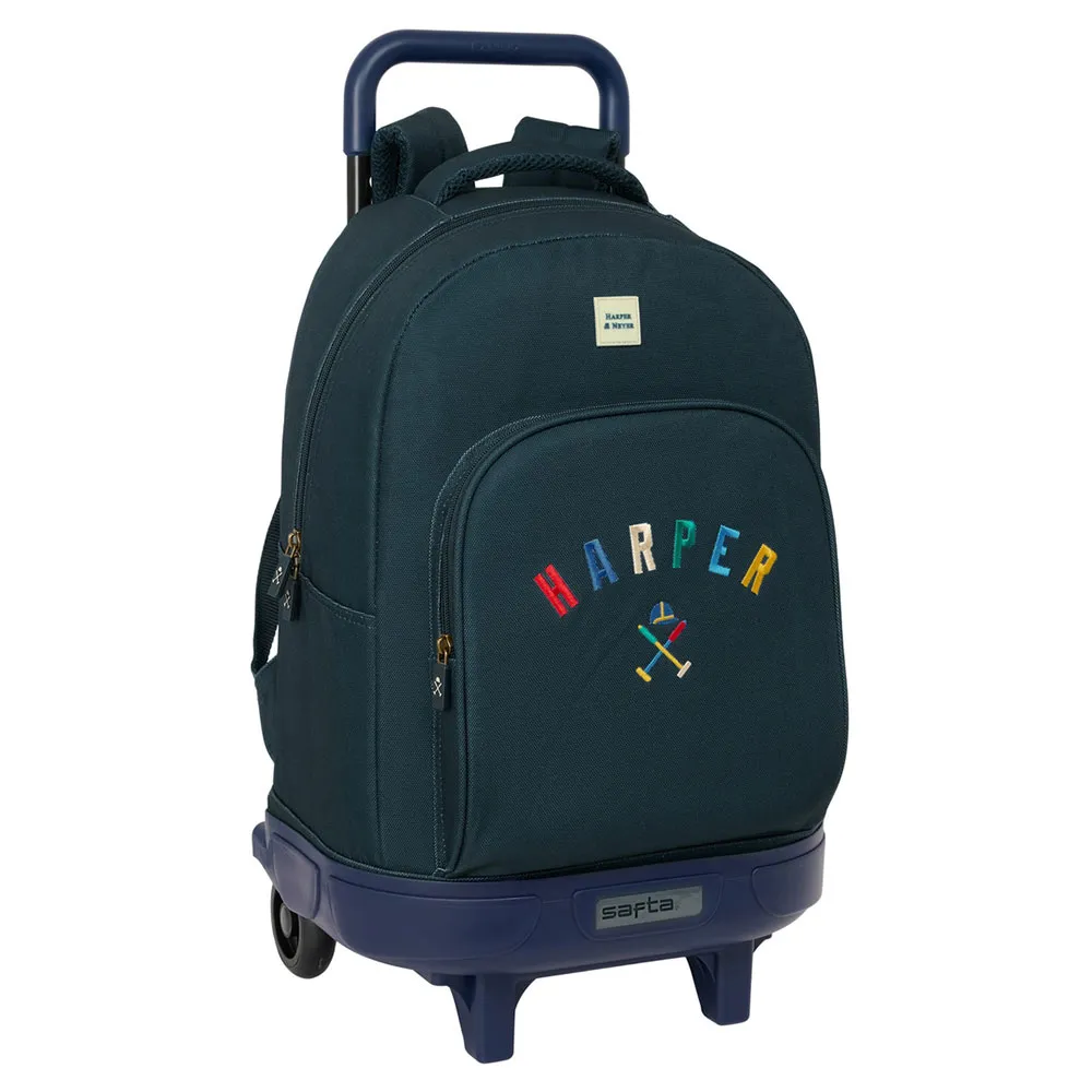 Safta Compact Harper & Neyer Ryggsäck Med Hjul, Multicolor