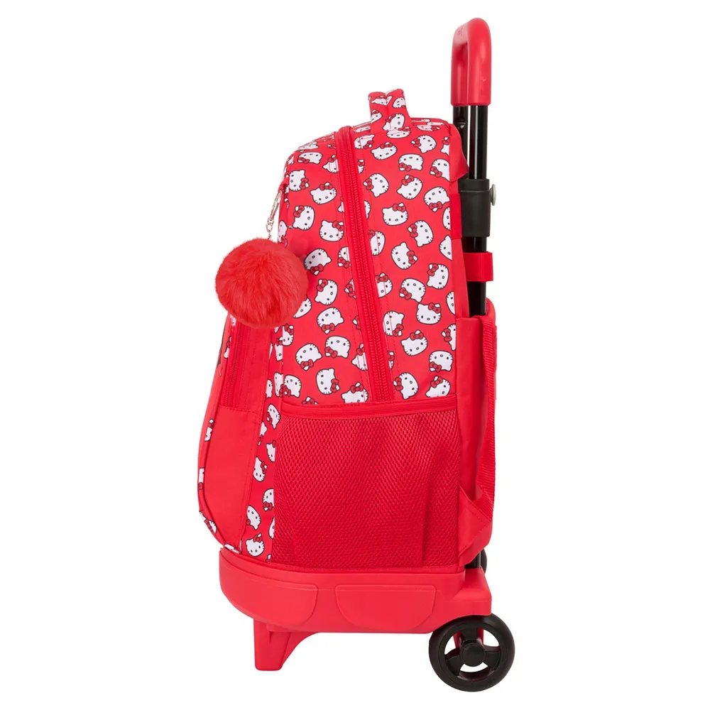 Safta Compact Hello Kitty Iconic Ryggsäck Med Hjul, Multicolor Safta Compact Hello Kitty Iconic Ryggsäck Med Hjul, Multicolor